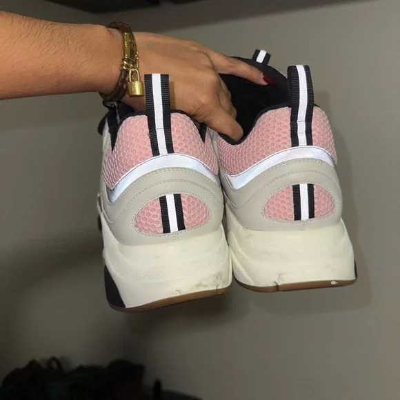 Puma Beige and Black Sneakers